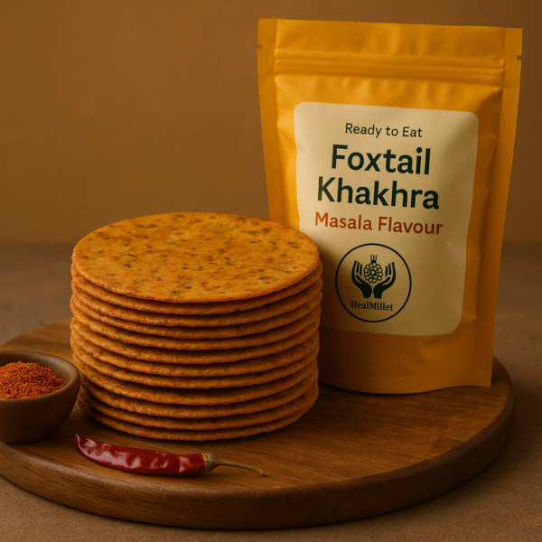 Foxtail Khakhra - Masala (Ready to Eat)